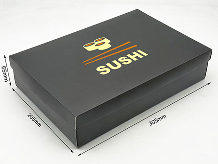 Sushi Takeaway Box Black Box for Sushi